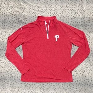Philadelphia Phillies Quarterback Zip Long Sleeve